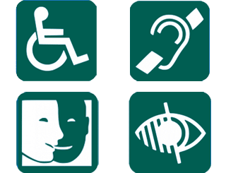 Pictogramme Personnes en situation de handicap